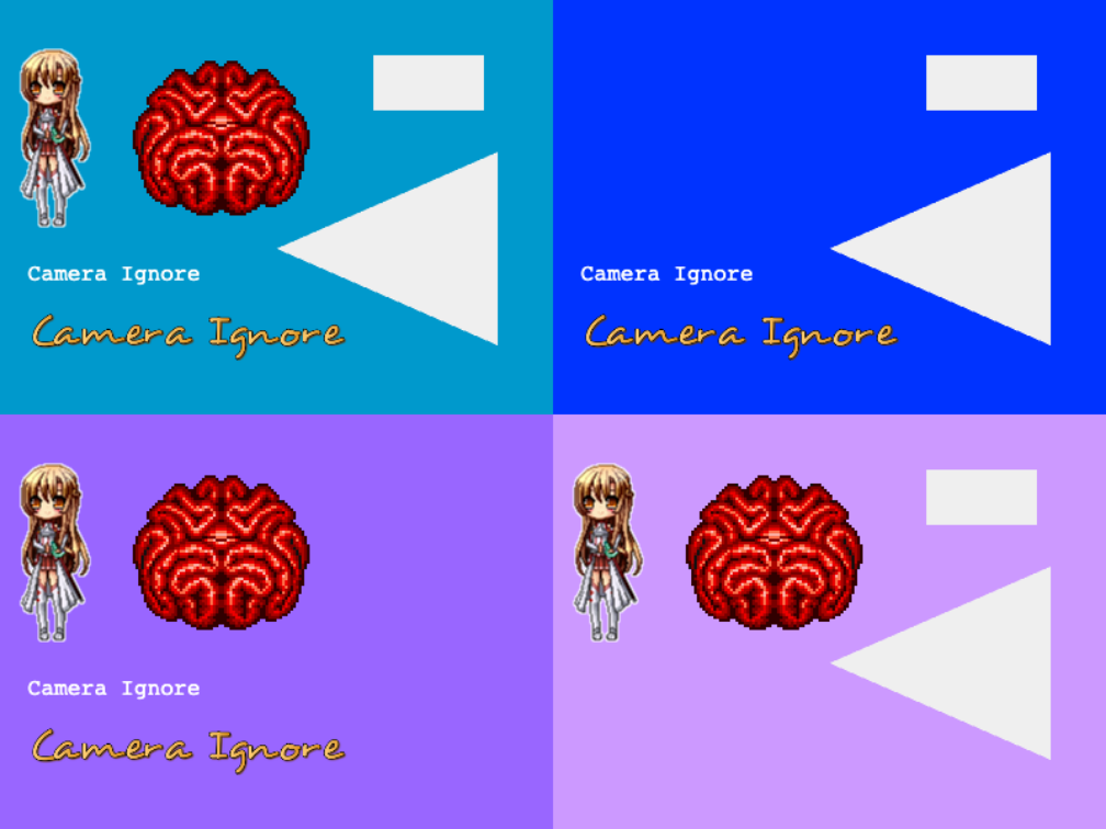Ignore Gameobjects examples