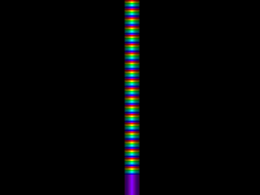 Vertical Raster Wave examples